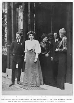 Royal Wedding Hells Belles Collection: Alfonso XIII and Princess Ena of Battenberg engagement