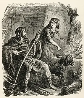 Alfred burns the Cakes