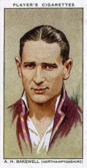 Fred Prints: Alfred Harry Fred Bakewell - English cricketer