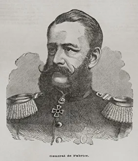 Francia Prints: Alfred von Fabrice (1818-1891). Saxon cavalry