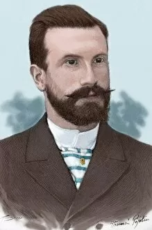 Images Dated 23rd December 2012: Alfredo Branas Menendez (1859-1900). Colored ngraving