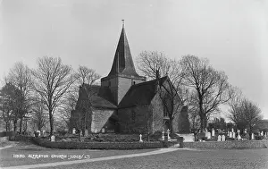 Somber Prints: Alfriston Church
