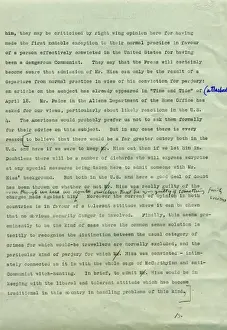 National Archives Prints: Alger Hiss