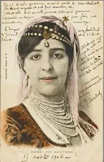 Lip Stick Prints: Algeria - Beautiful Fatma