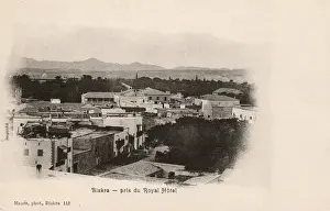 Biskra Prints: Algeria, Biskra - Scene close to the Royal Hotel