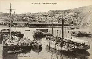 Ware House Prints: Algeria - Oran - View from the Pier