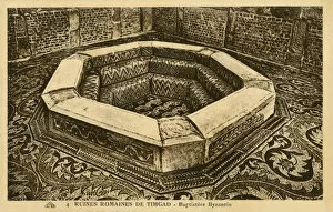 Baptistery Gallery: Algeria - Timgad - Byzantine Baptism Pool