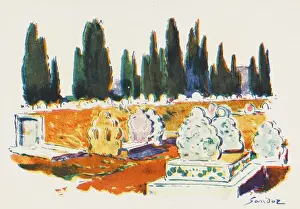 Cypress Prints: Algerian graveyard
