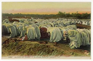 Algerians Gallery: Algerians at Prayer