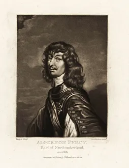 Cavalier Prints: Algernon Percy, 10th Earl of Northumberland