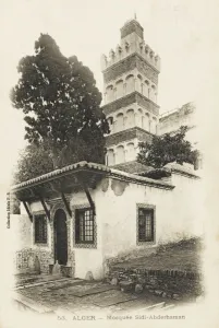 Sidi Prints: Algiers, Algeria, Mosque of Sidi Abderhaman