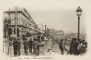 Walk Way Prints: Algiers, Algeria, Waterfront