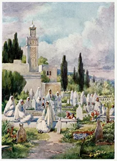Cemeteries Prints: ALGIERS CEMETERY