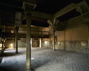 Autonomous Prints: The Alhambra. 14th Century. Mexuar. Granada. Andalusia. Spai