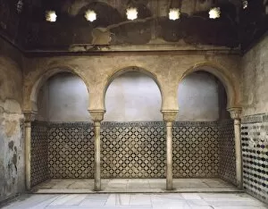 Andalusians Gallery: Alhambra. SPAIN. Granada. Alhambra. Baths. Hispano-Moresque
