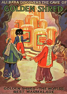 Discovers Prints: Ali Baba discovers the Cave of Golden Shred Marmalade