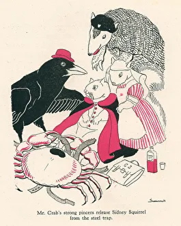 Sidney Prints: Alican Land, Sidney Squirrel