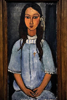 Calm Gallery: Alice, c.1918, by Amedeo Modigliani (1884-1920)