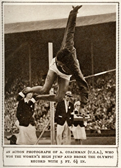 Wins Gallery: Alice Coachman at 1948 Olympic Games