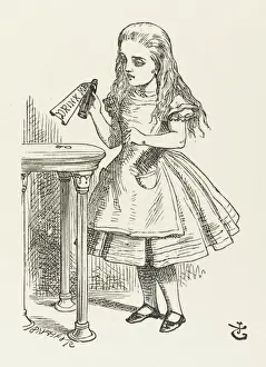 Adventures Prints: ALICE / DRINK ME
