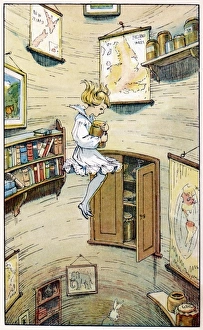 Alice Falls down Well