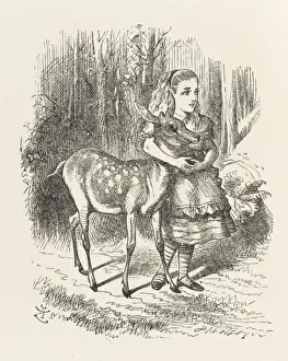 Fawn Prints: Alice and the Fawn