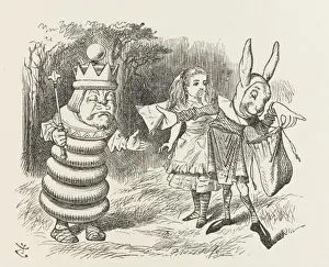 Alice, King, Rabbit