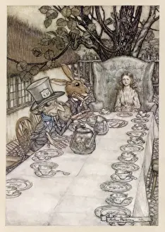 Hatters Prints: Alice: mad Tea Party