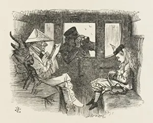 Closely Prints: Alice in Railway Car