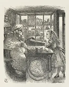 Shop Keeper Prints: Alice in Sheeps Shop