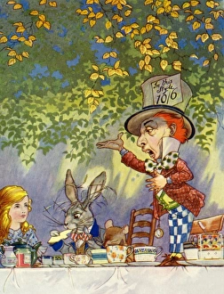 Images Dated 16th June 2011: Alice in Wonderland by Charles Folkard