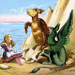 Alice in Wonderland, Gryphon and Mock Turtle
