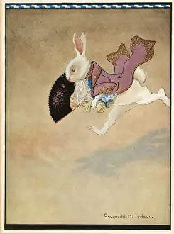 Rabbit Prints: Alice in Wonderland - White Rabbit splendidly dressed
