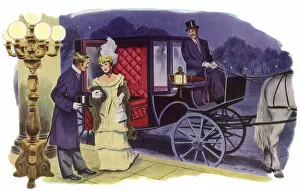 Adore Gallery: Alighting from Carriage Date: 1950