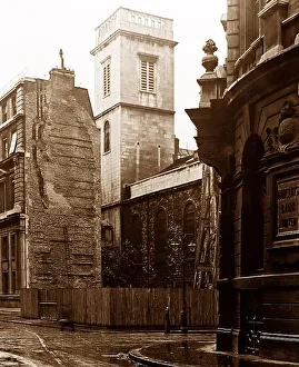 All Hallows Church, Lombard Street, London, early 1900s