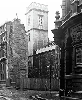 Hallows Prints: All Hallows Church, Lombard Street, London