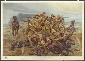 Images Dated 28th July 2015: All that was left of them, 17th Lancers near Modderfontein