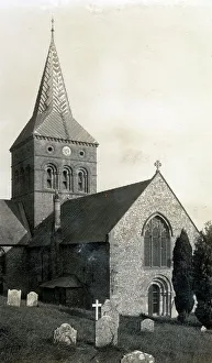Steeple Prints: All Saints Church, East Meon, Hampshire