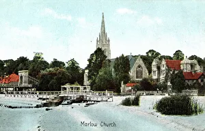 Marlow Prints: All Saints Church, Marlow, Buckinghamshire