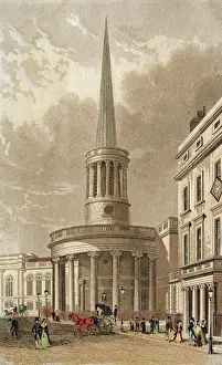 Souls Prints: All Souls Church, Langham Place, London
