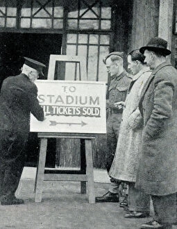 Easel Collection: All tickets sold for FA Cup Final at Wembley Stadium