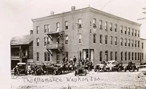 Drivers Collection: Allamakee Hotel, Waukon, Iowa, USA