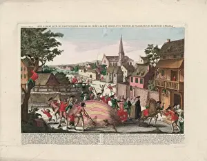Allarme generale des habitants de Gonesse occasionee par la