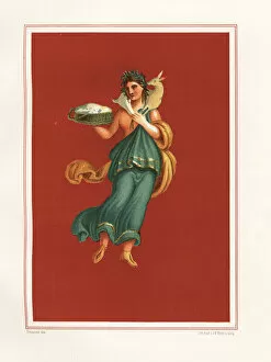 Cheese Collection: Allegorical figure of Spring from the west