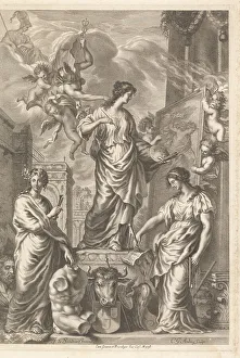 Athena Prints: Allegorical frontispiece