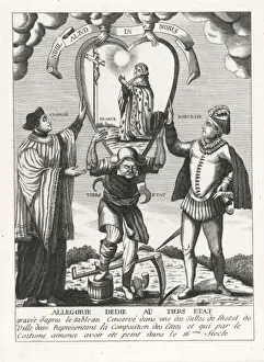 Dedie Prints: Allegorie dedie au tiers etat