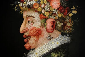 Allegorical Collection: Allegory of Spring, ca.1563, by Giuseppe Arcimboldo