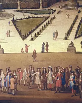 ALLEGRAIN, Etienne (1644-1736). Promenade of