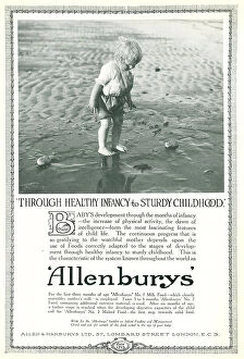 Crab Collection: Allenburys Advertisement