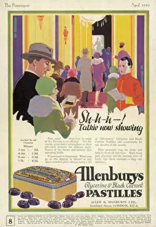 Medicines Collection: Allenburys Pastilles Ad